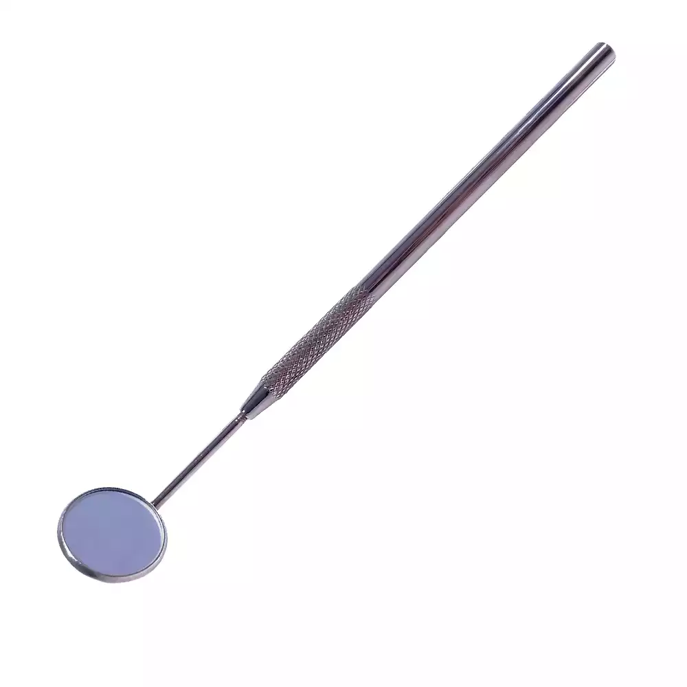 Зеркало стоматологическое с ручкой ЗС-ММИЗ,  для осмотра полости рта, зубов, кариозных полостей