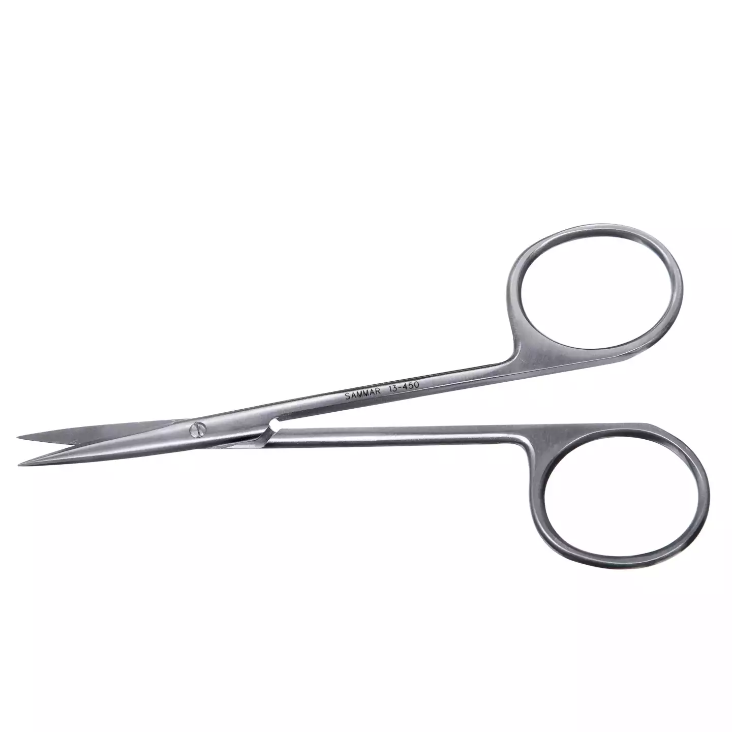 Ножницы 13-450 Iris глазные остроконечные прямые, длина 113мм, аналог Н-41-1