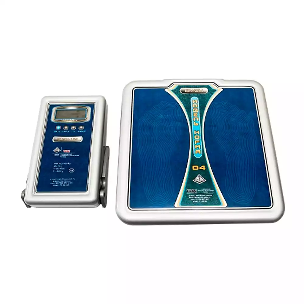 Весы ВМЭН-150-50/100-Д1-А напольные медицинские электронные, с поверкой
