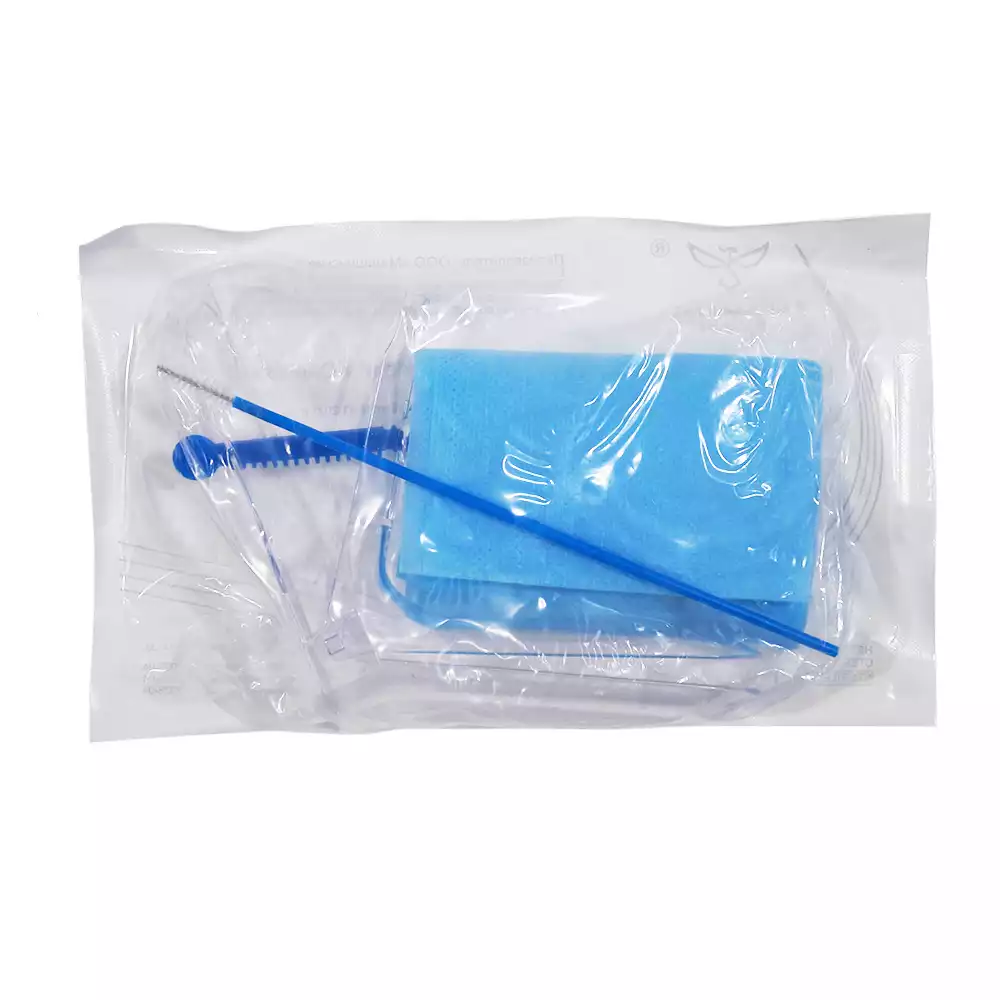 Набор гинекологический "Юнисет", размер №2 (М) (зеркало по Куско прозрачное, салфетка 40*60см, цитощетка, перчатки) стерильный