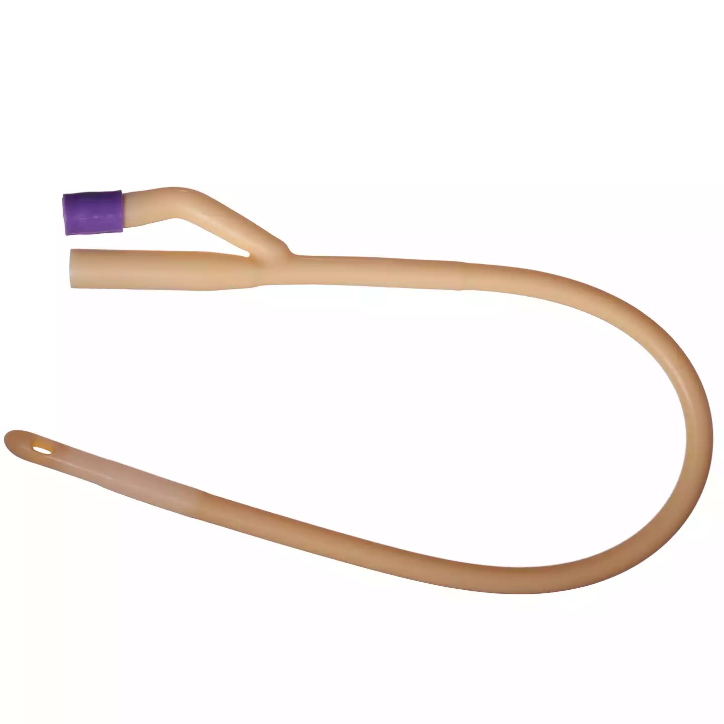 Катетер Фолея латексный с сил.покрытием 2-х ходовой СН-22, диаметр 5,6/7,3мм, объем баллона 30мл, длина 400мм, цвет фиолетовый, стерильный, упаковка 10 шт