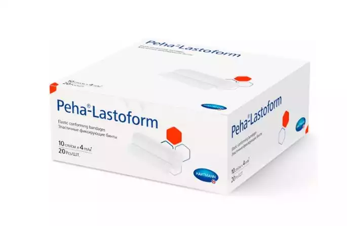 Бинт эластичный фиксирующий Peha-Lastoform 10 cм x 4 м №20