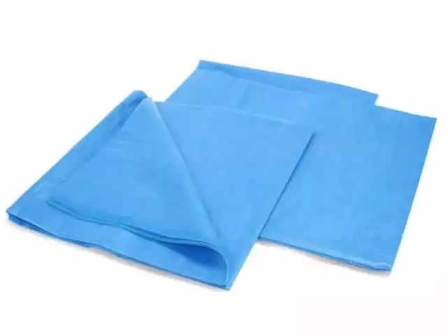 Простыня 70*80см, материал фибрелла 40г/м2, стерильная, белая